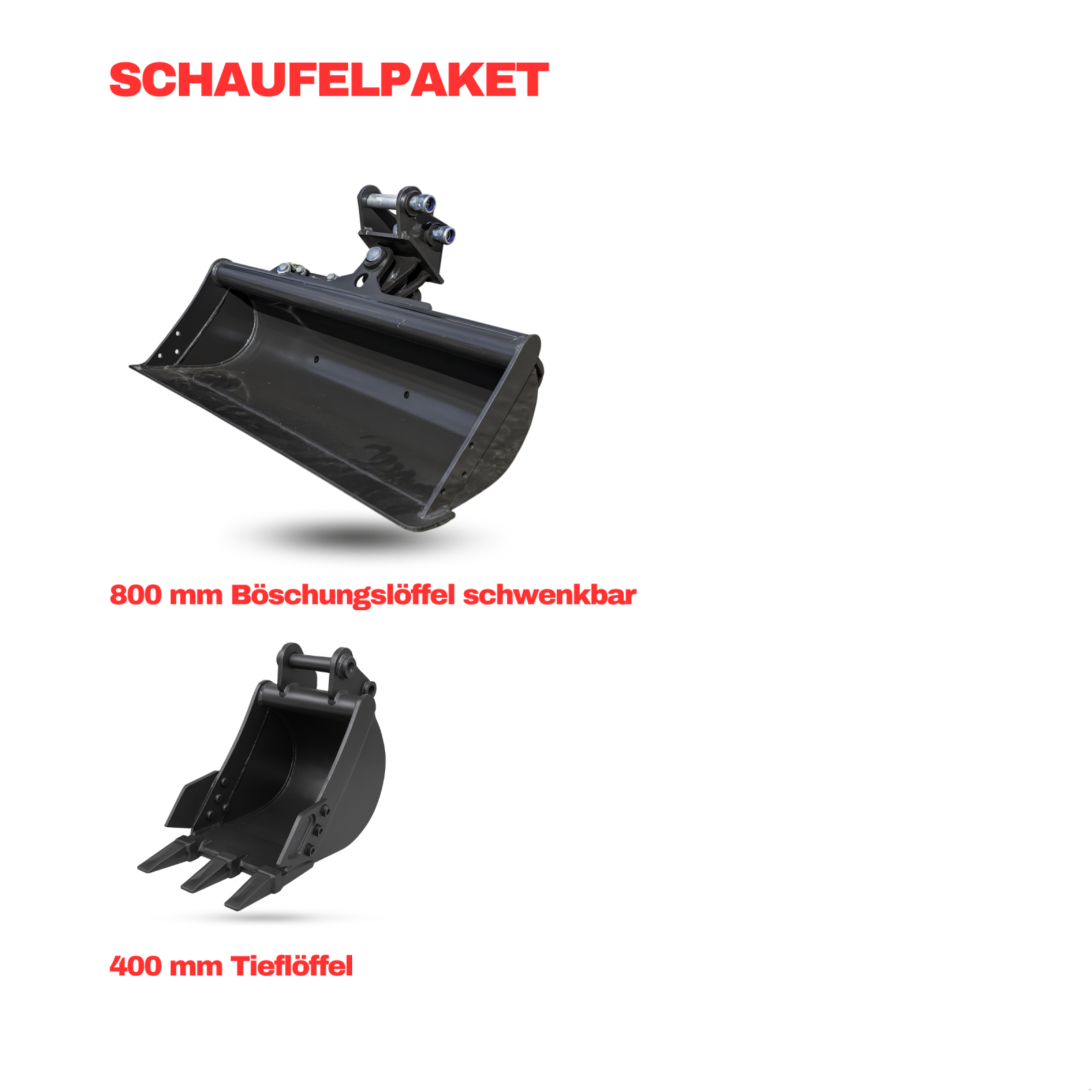 Minibagger del tipo Rhinoceros KS10-8 Mini-Bagger - Kompakt, leistungsstark 10 PS | 1 Zylinder - Motor, Neumaschine en Arbing (Imagen 5)